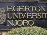 Egerton University Diploma Courses 2020