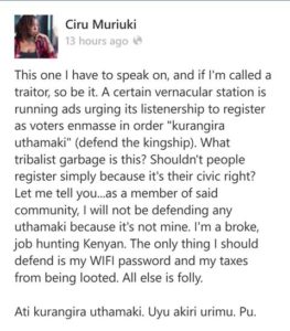 ciru muriuki