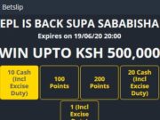 Betika Sababisha Daily Jackpot Predictions,19/6/2020: Win Ksh1 Million