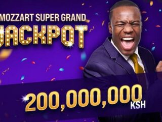Biggest jackpot in Kenya! Mozzart registration link for Ksh200M jackpot today