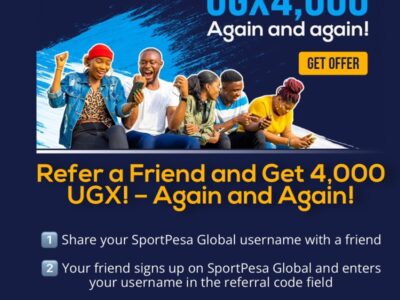 Sportpesa referral program—Rafiki Bonus