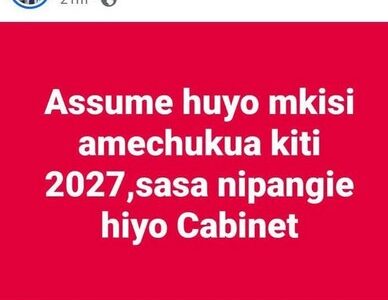 Terence Creatives forced to apologize after posting tribal message about Matiangi