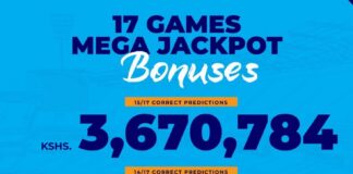 Congratulations! Sportpesa Mega Jackpot results and bonuses for 17 Games—here is the winner of Ksh 3,670,784