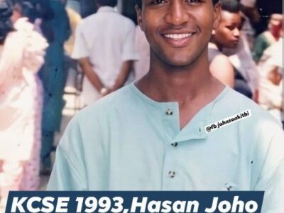HOW HASSAN JOHO BECAME A GRADUATE DESPITE SCORING D- IN KCSE