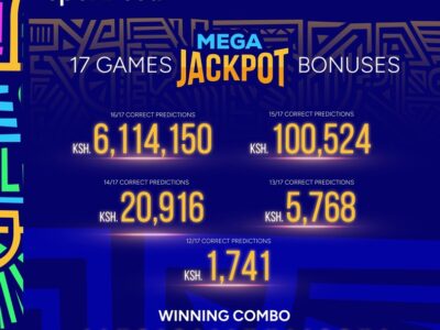 Sportpesa Mega Jackpot Result and bonuses for this weekend: See the winner of Ksh 6,114,150