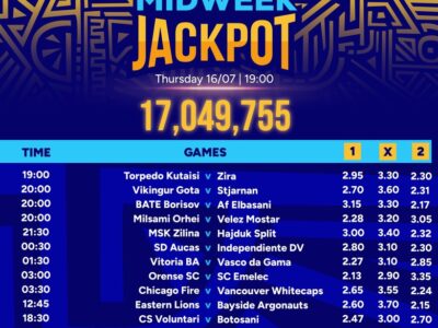 6 Sure double chance games from Sportpesa Midweek Jackpot: Win Ksh17M