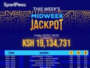 13Games free Sportpesa Midweek Jackpot predictions,30/10/2026: Win Ksh 19M
