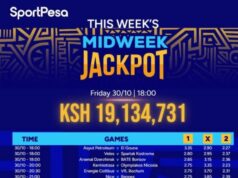 13Games free Sportpesa Midweek Jackpot predictions,30/10/2026: Win Ksh 19M